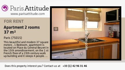 1 Bedroom Apartment for rent - Pasteur, Paris - Ref. 6690