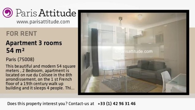 2 Bedroom Apartment for rent - Champs Elysées, Paris - Ref. 7031