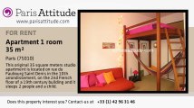 Studio Apartment for rent - Gare de l'Est/Gare du Nord, Paris - Ref. 1121