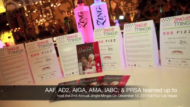 Jingle Mingle 2013 Event at Fizz Las Vegas inside Caesars Palace Hotel & Casino