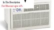 Clearance Frigidaire FAH12ER2T 12,000-BTU Through-the-Wall Air Conditioner with 10,000-BTU Heat and Electronic Controls