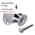 Clearance 2 Pcs 40mm Crystal Glass Cupboard Wardrobe Cabinet Door Drawer Kitchen Knobs Handle