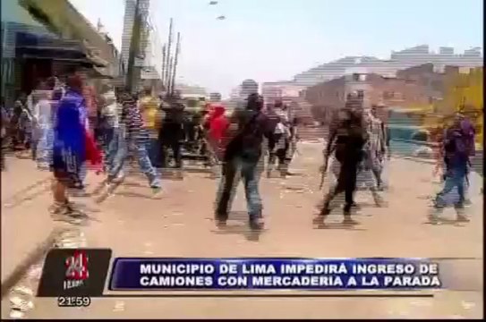 Susana Villarán anunció que se cerrarán todas las vías de acceso a La Parada