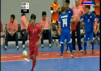 SEA Games 2013: Final Futsal Thailand VS Vietnam 2nd Half-1