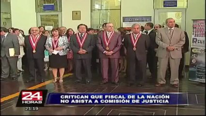 Critican a fiscal Peláez por negarse a asistir al Congreso
