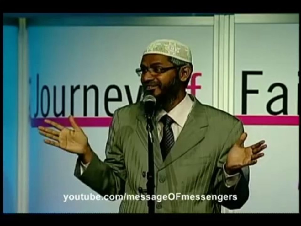Christian accepts Islam after challenging Zakir Naik at an Islamic Conference!