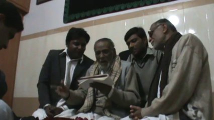 Marsia by Pisraan Feroz Karbalaai at Imam Bargah Shamsiyan on 11 Safar 1435AH 15-December-2013