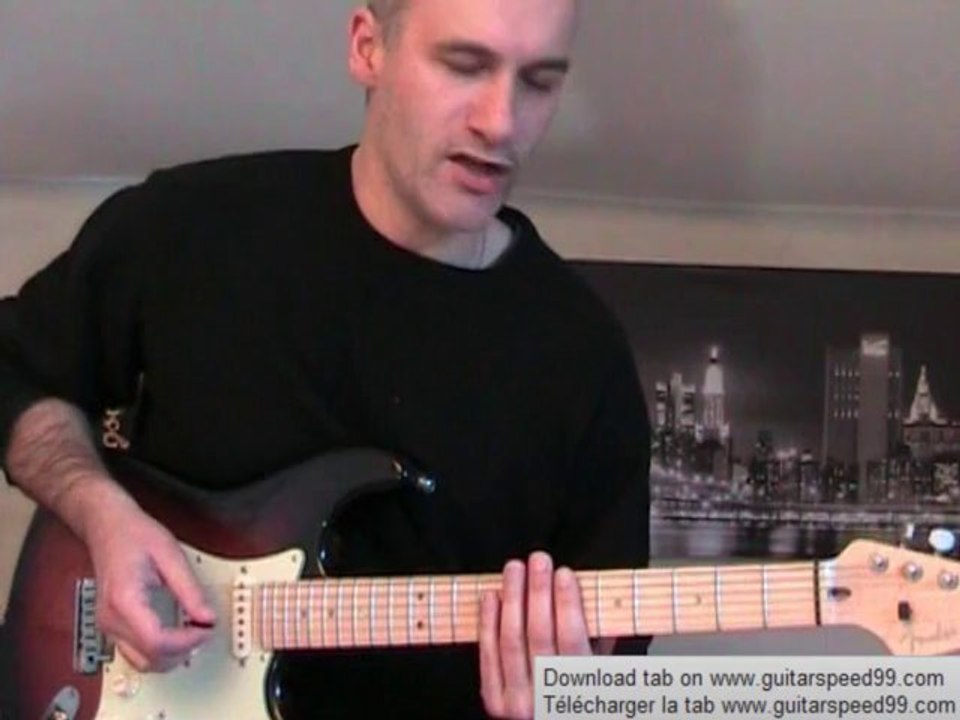 Cours de guitare - Castles Made Of Sand (Jimi Hendrix)