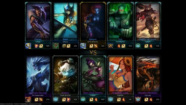 Staff vs viewers 19-12-2013 : Game 3 - Partie 1