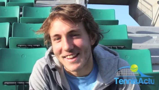 Lucas Pouille et son entretien insolite