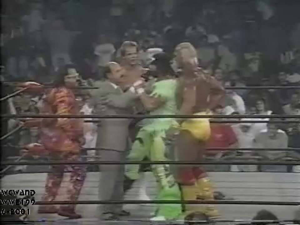 Lex luger vs Hulk Hogan