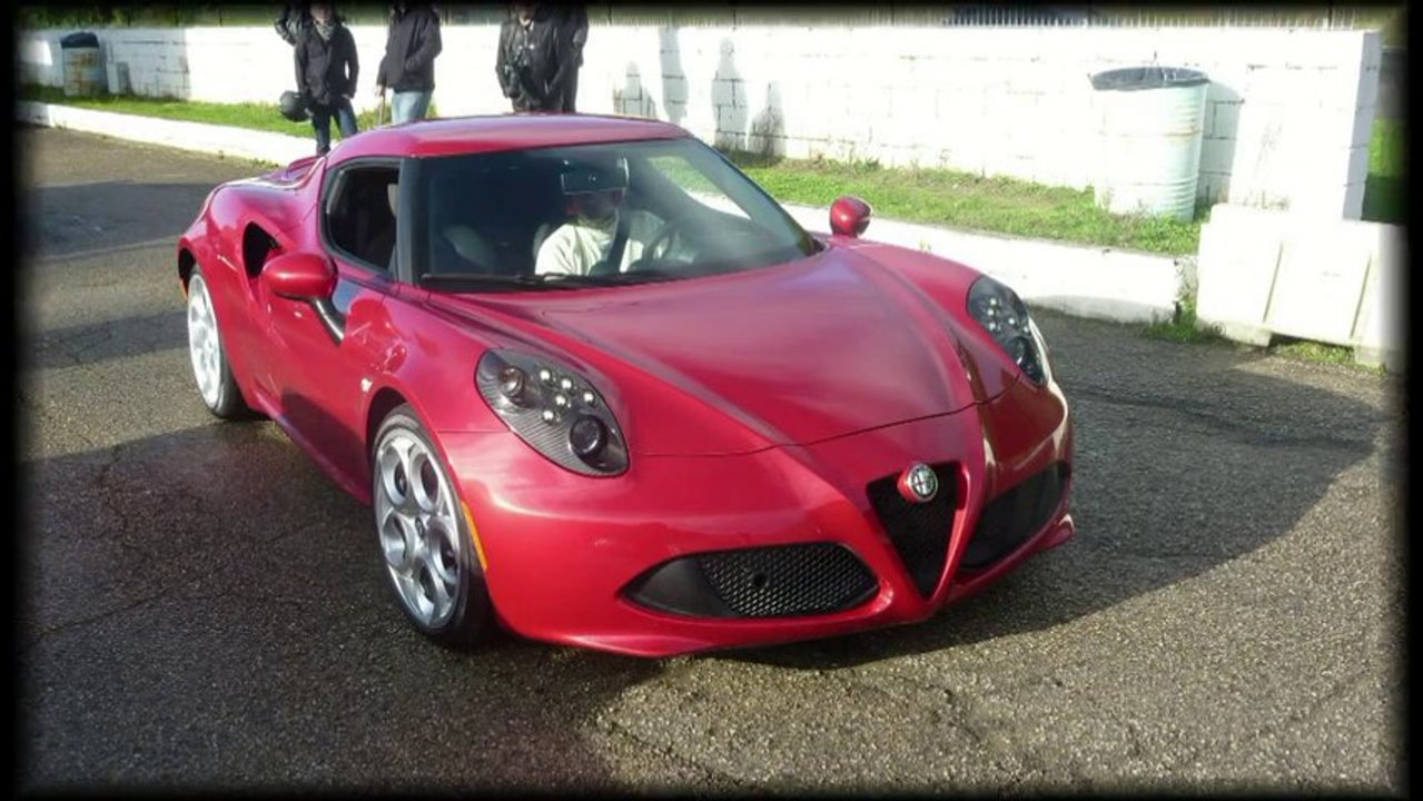 Sortie à Folembray en Alfa Roméo 4c