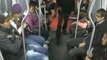 Bus robbery fail: Passengers pin armed robber to the ground