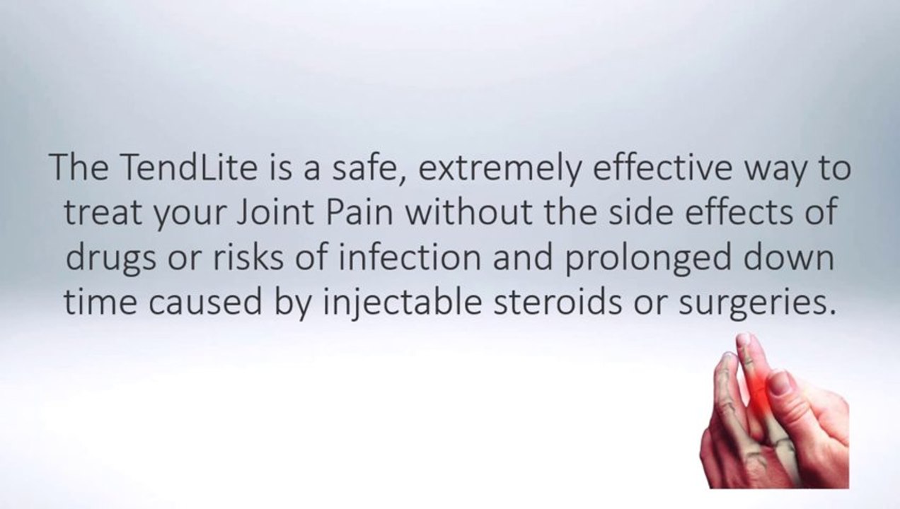 FDA Cleared (K-100213) Joint Pain Relief