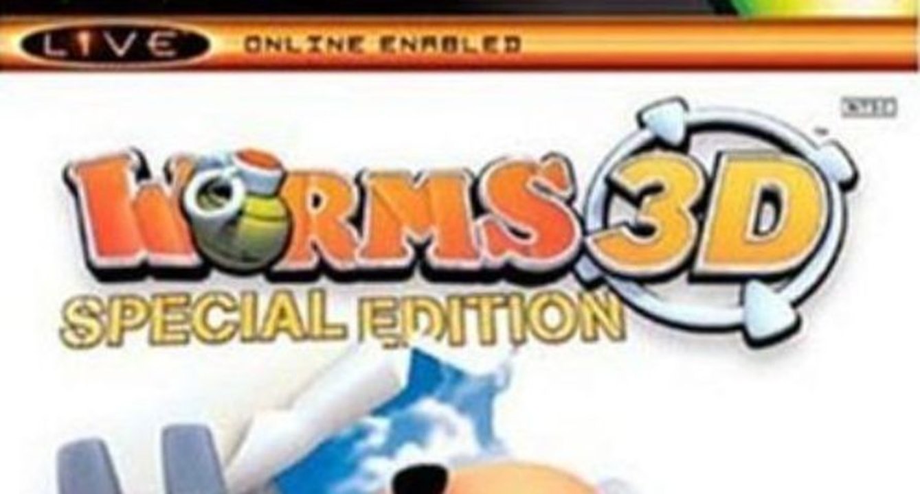 Worms 3D Special Edition Gameplay Played on X360