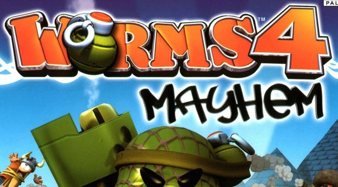 Worms 4 Mayhem Gameplay Played on X360
