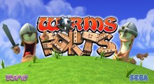 Worms Forts Under Siege Gameplay Played on X360