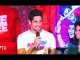 Siddhartha Malhotra shared his experience about girls & film on the launching of film 'Hasee Toh Phasee'