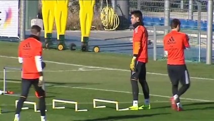 Bale se ausenta del último entrenamiento antes de viajar a Valencia