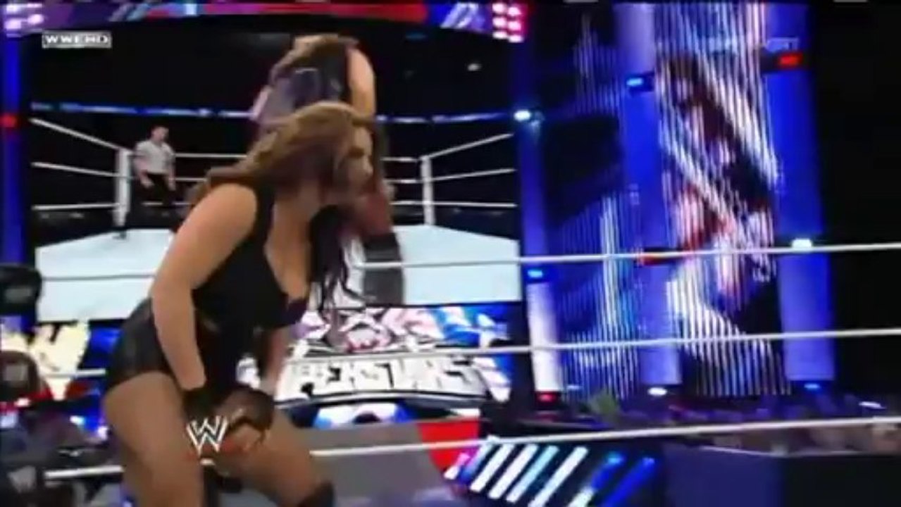 WWE Superstars 20/12/13 - Summer Rae vs Kaitlyn