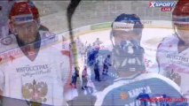 Хоккей Россия - Финляндия 2й период 21.12.13