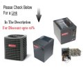 Clearance Goodman R410A 16 SEER Complete Split System Heat Pump 5 Ton (Upflow/Downflow Coil)