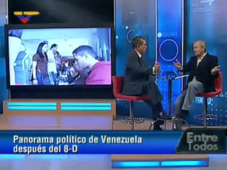 (Vídeo) Entre Todos Eleazar Díaz Rangel y las elecciones del 8-D (2/2)