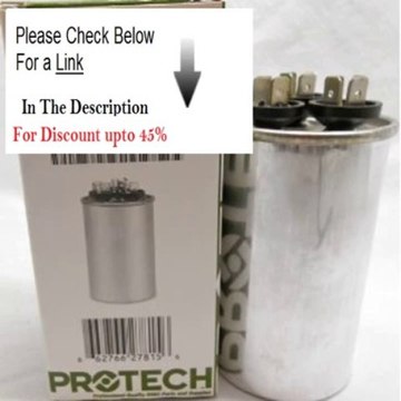 Clearance 35/5 Mfd 370V Round Capacitor 43-25133-35 Rheem Ruud