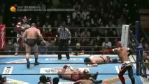Jushin Thunder Liger, Tiger Mask & TenKoji (Hiroyoshi Tenzan & Satoshi Kojima) vs Yuji Nagata, Manabu Nakanishi, KUSHIDA & BUSHI (NJPW)