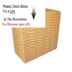 Clearance Industrial Grade 4KCA1 Cooling Pad, Kraft Paper, 44 1/2x48x12