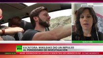 (Vídeo) Eva Golinger sobre 'Mediastán'  WikiLeaks dio un impulso al periodismo de investigación