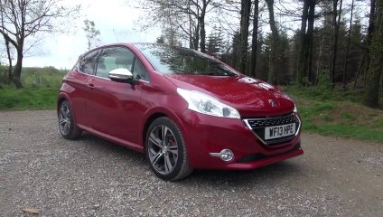 The New 2013 Peugeot 208 GTi walkaround with exhaust note and POV test drive