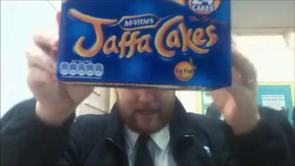 Kinder eggs and Jaffa cakes.