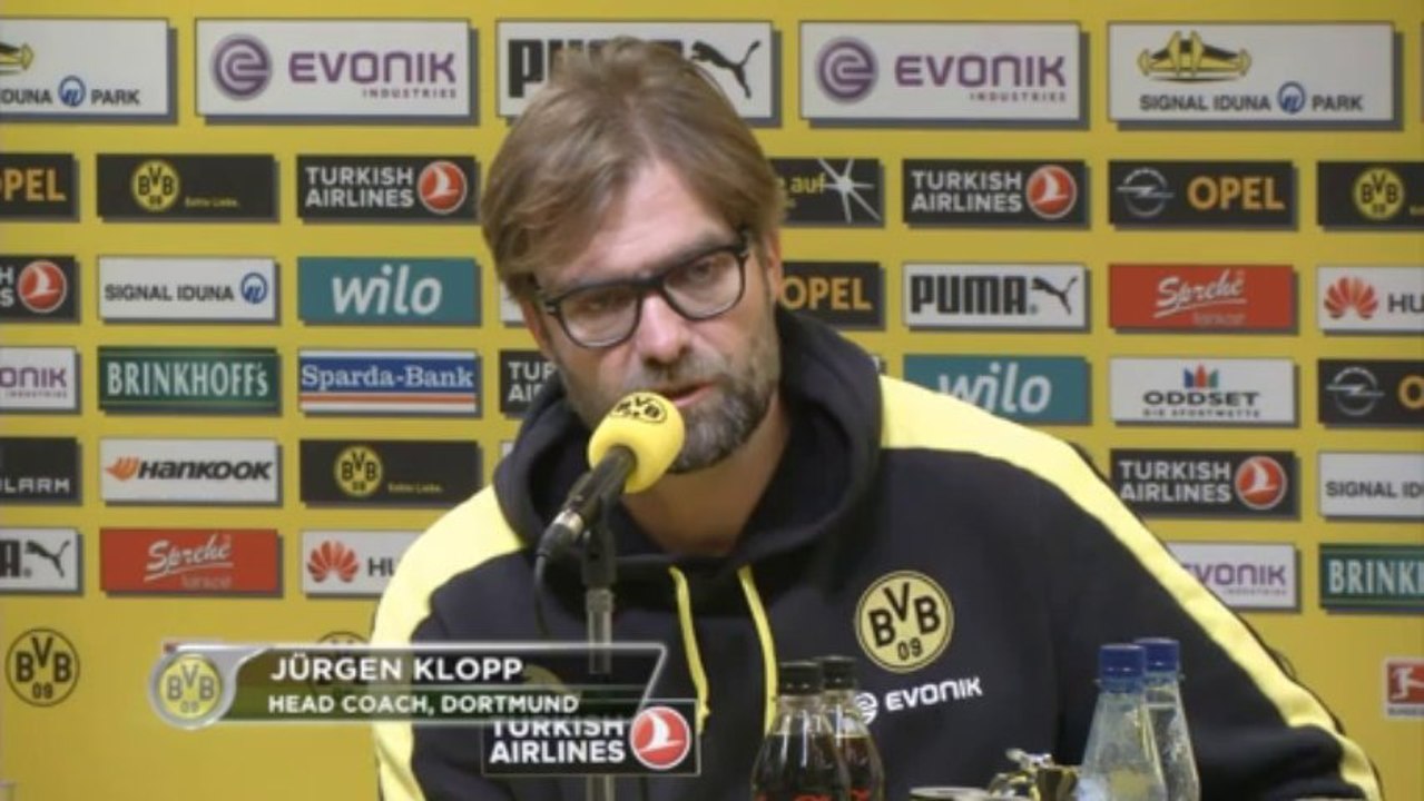 Klopp: 'Möchte nichts davon in der Zeitung lesen'