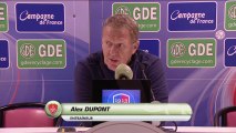 Conférence de presse SM Caen - Stade Brestois 29 (0-0) : Patrice GARANDE (SMC) - Alex  DUPONT (SB29) - 2013/2014