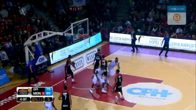 Ethias League - Journée 13 // Belgacom Spirou - Belfius Mons-Hainaut (Highlight FR)