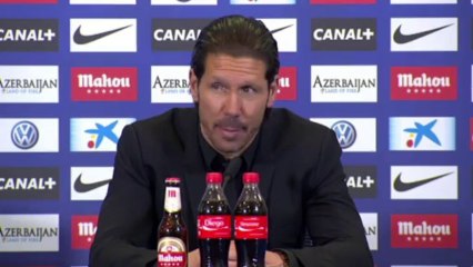 Simeone: "A Papa Noel le pido seguir siendo transparente"
