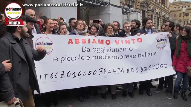 #Restitutionday2, il M5S ottiene l'IBAN e dà vita al fondo per le PMI - MoVimento 5 Stelle