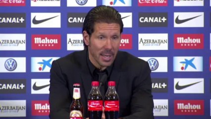 Simeone: "Siempre esperas lo mejor"