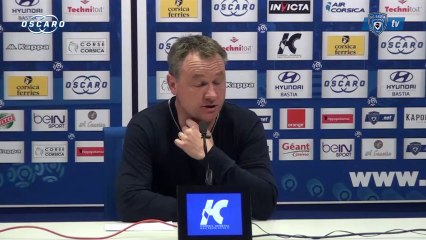 L1 / 2013-14 : Bastia 0-0 Montpellier : Réaction de F. Hantz