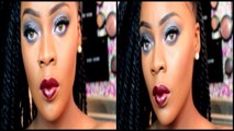 [FULL FACE] Holiday Collab w/ Jamaican Makeup Artist | Holiday Glitz by Aymonegirl