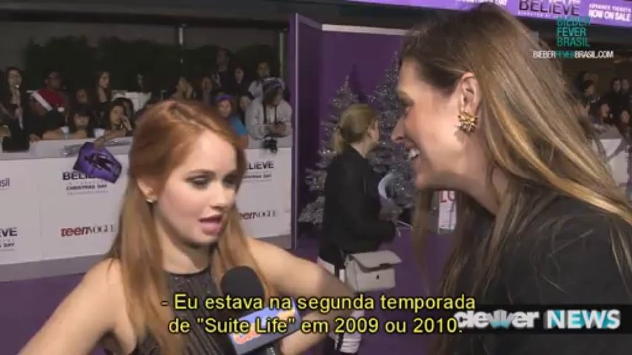 Debby Ryan Fala sobre Justin Bieber