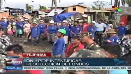 Escamotean 800 mdd para fondo ONU de reconstrucción en Filipinas