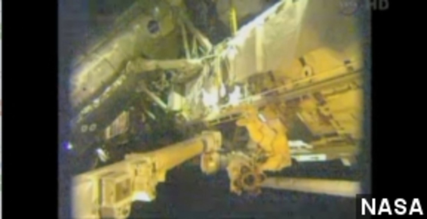 ISS Astronauts Start Emergency Spacewalk