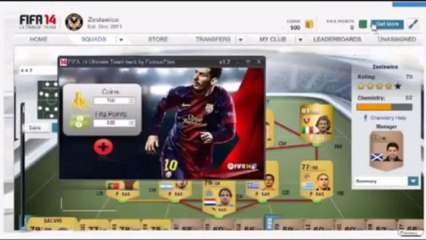 [Working] FIFA 14 Ultimate Team Coins Hack 2013 November