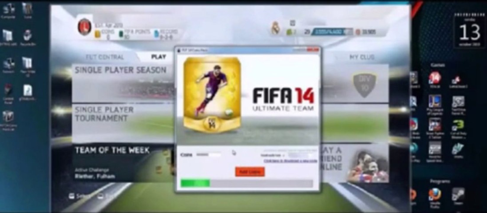 Fifa 14 Ultimate Team Coin Generator - Get Free Fifa 14 Ultimate Team Coins...