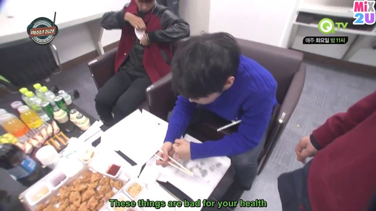 VIXX QTV Behind the Scene 1 - Chicken (Eng Sub)