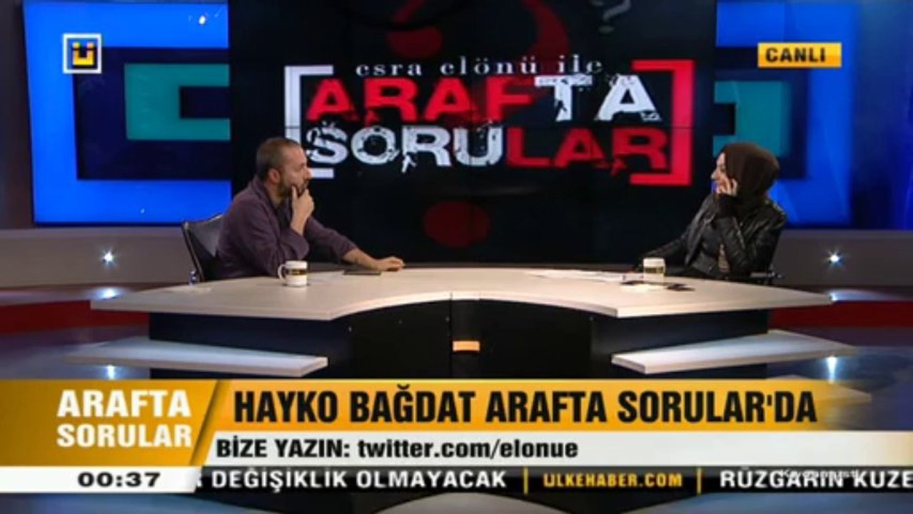 Hayko Bağdat; Esra elönü ile Arafta Soruları Programı 21.12.2013-Bölüm-2