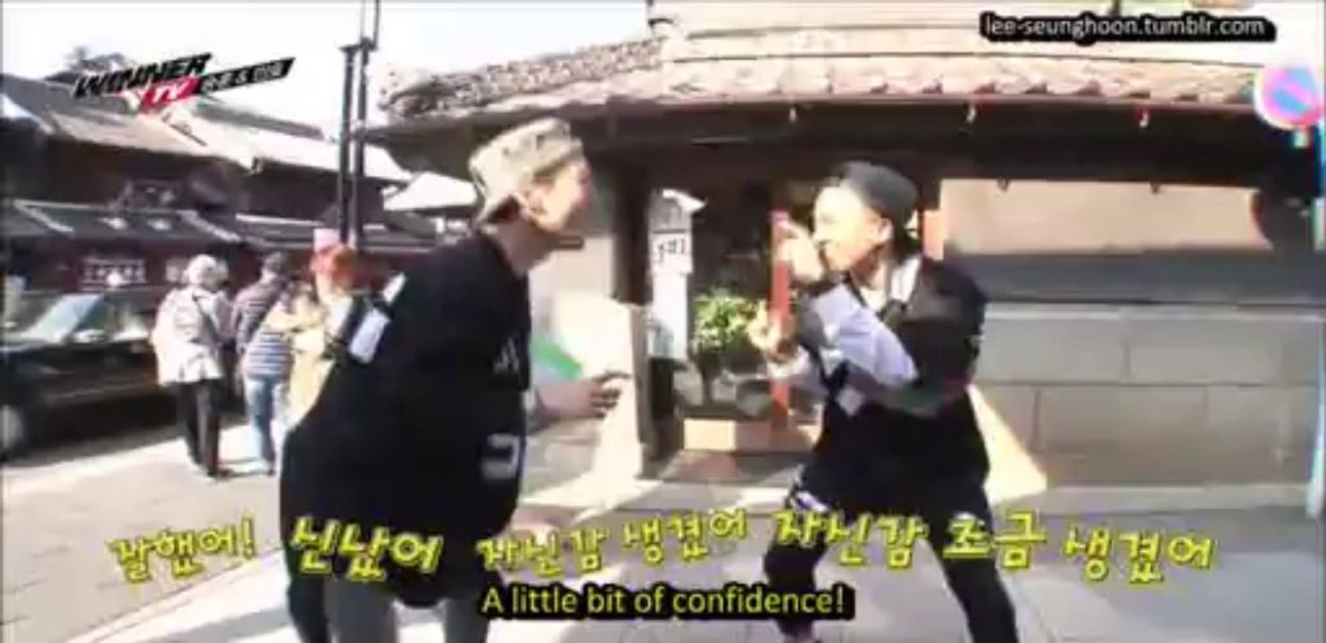 [SUBBED] Winner TV (Episode 2) Mino & Seunghoon with "obaa-chan"