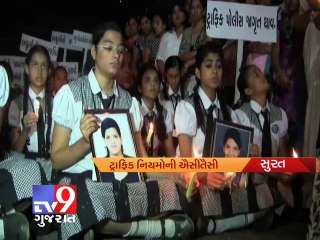 In wake of tragedy, Surat wants strict ban of large trucks from school zones - Tv9 Gujarat